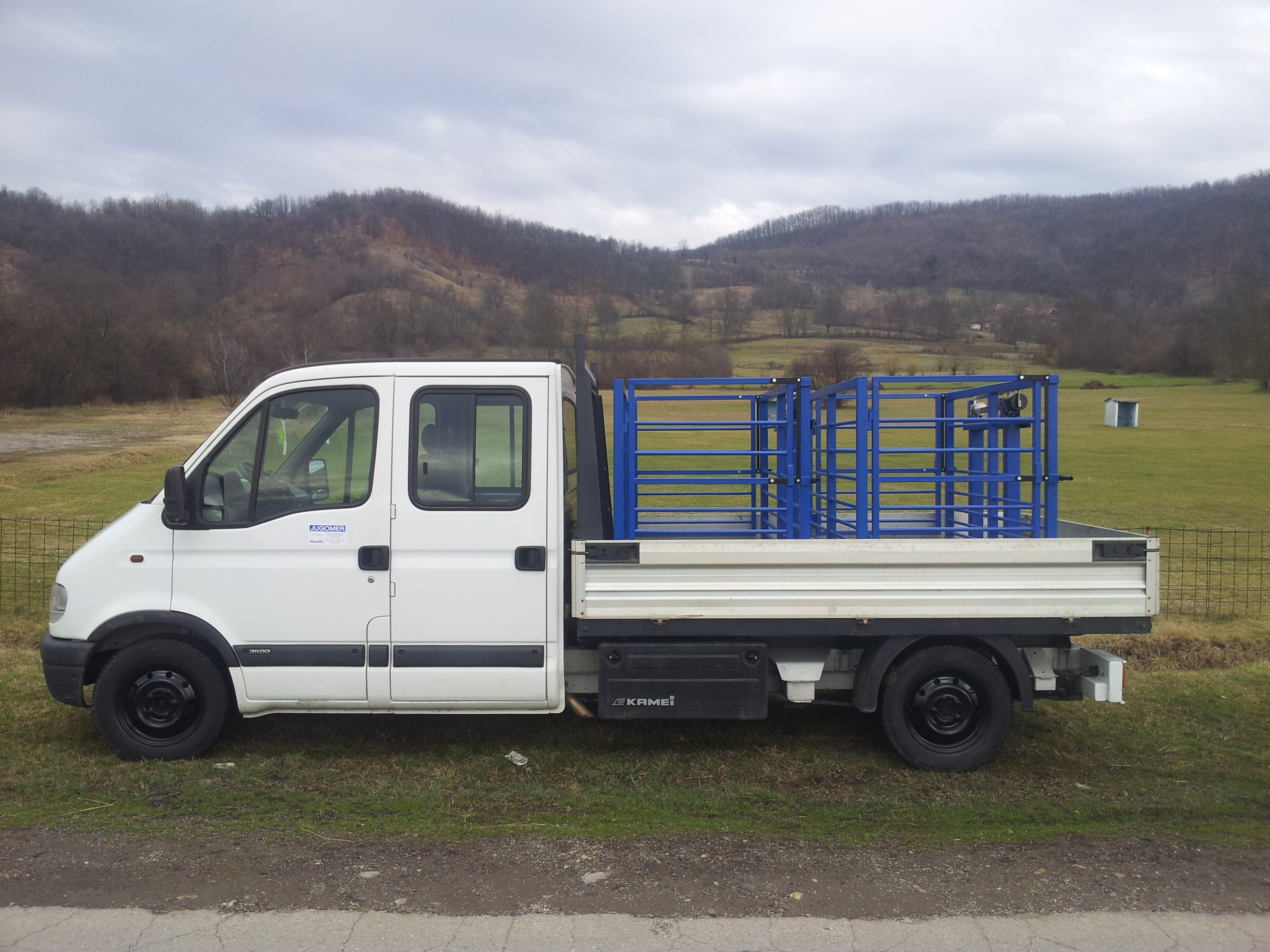 Jugomer doo Čuprija stočna vaga sa priključkom